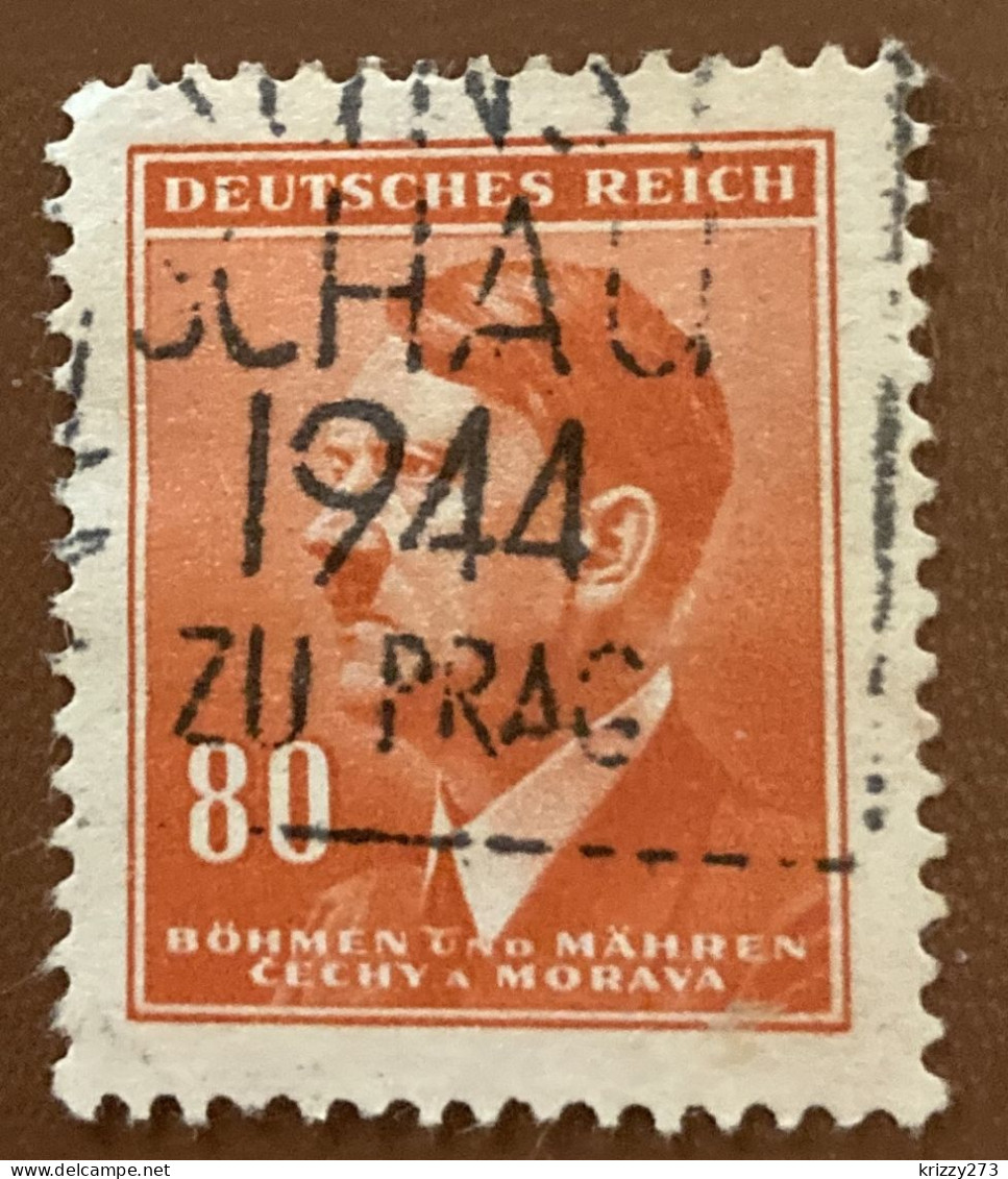 Bohemia & Moravia 1942 Hitler 80 H - Used - Oblitérés