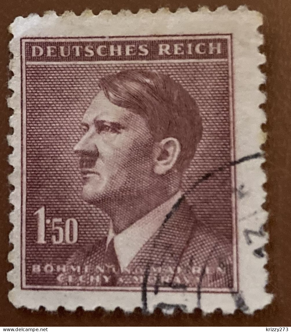 Bohemia & Moravia 1942 Hitler 1.50 K - Used - Used Stamps