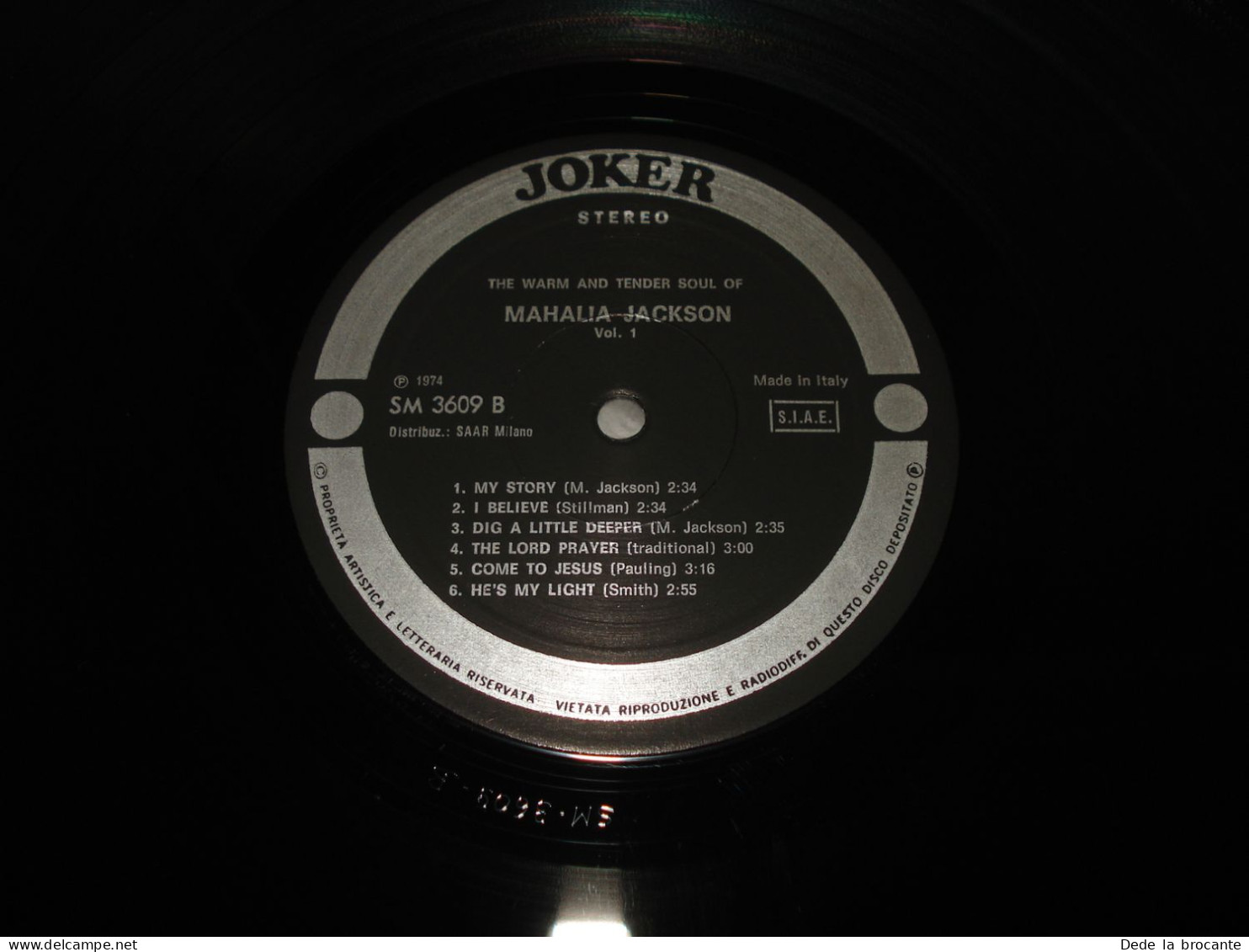 B8 / Mahalia Jackson – The Warm - 2 X LP  - Joker – SM 3763/2 - Italy 1975  M/EX