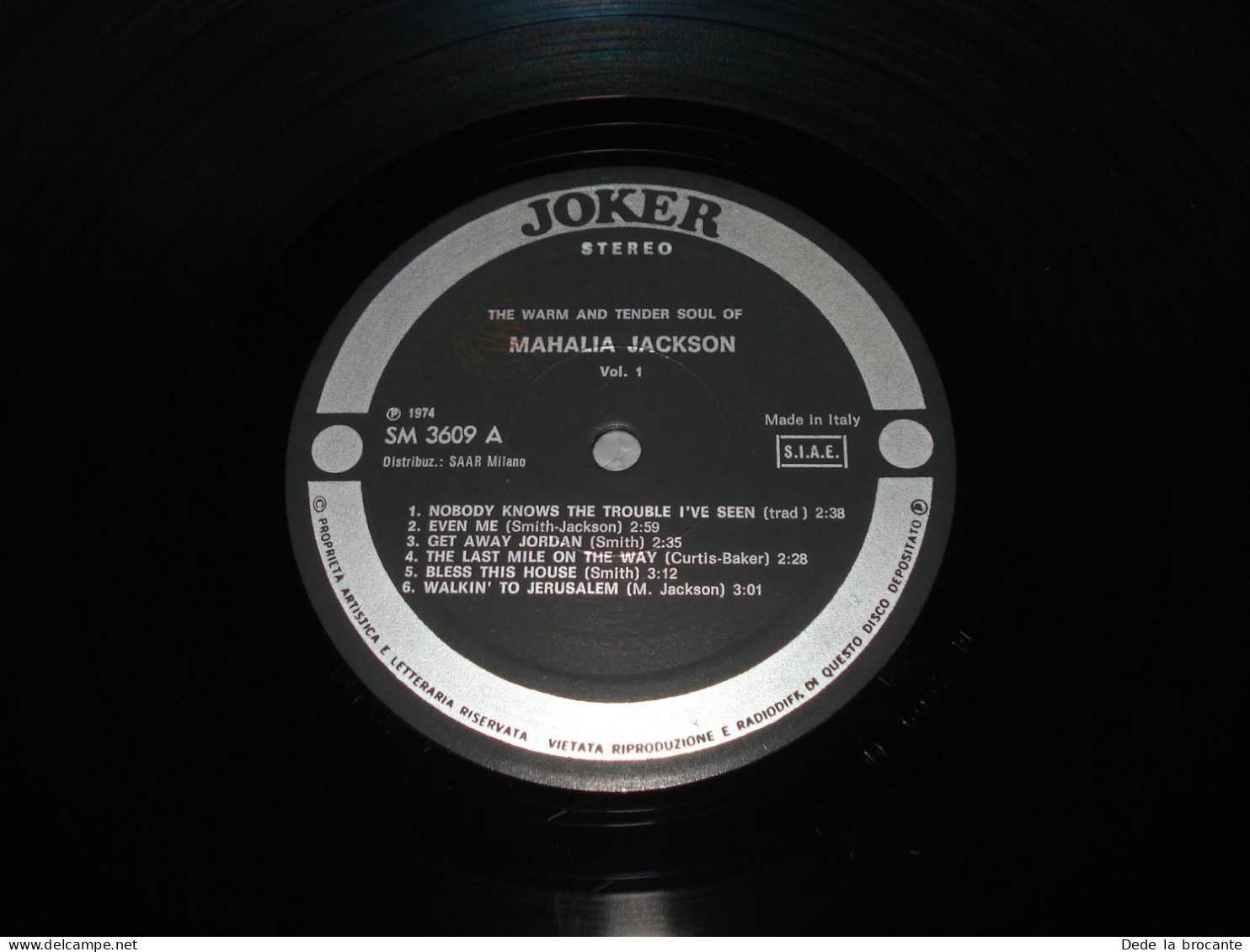 B8 / Mahalia Jackson – The Warm - 2 X LP  - Joker – SM 3763/2 - Italy 1975  M/EX