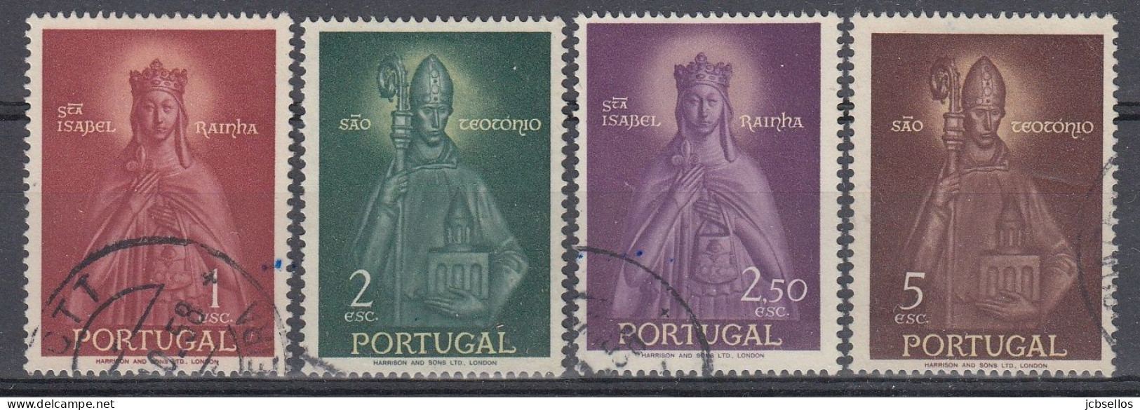 PORTUGAL 1958 Nº 845/848 USADO - Used Stamps