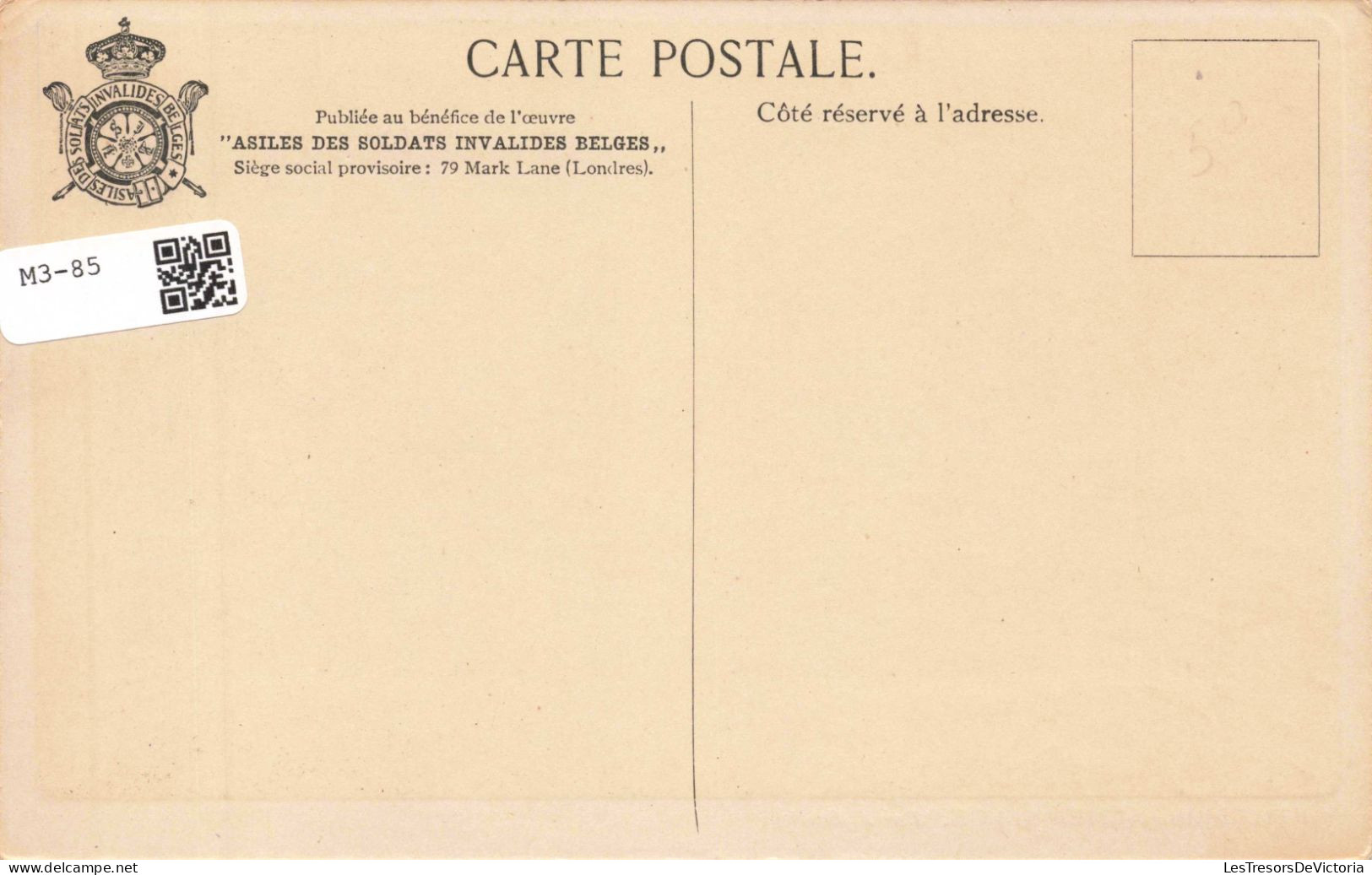 MILITARIA - Artillerie Armée Belge - Par A Bastien - Carte Postale Ancienne - Other Wars