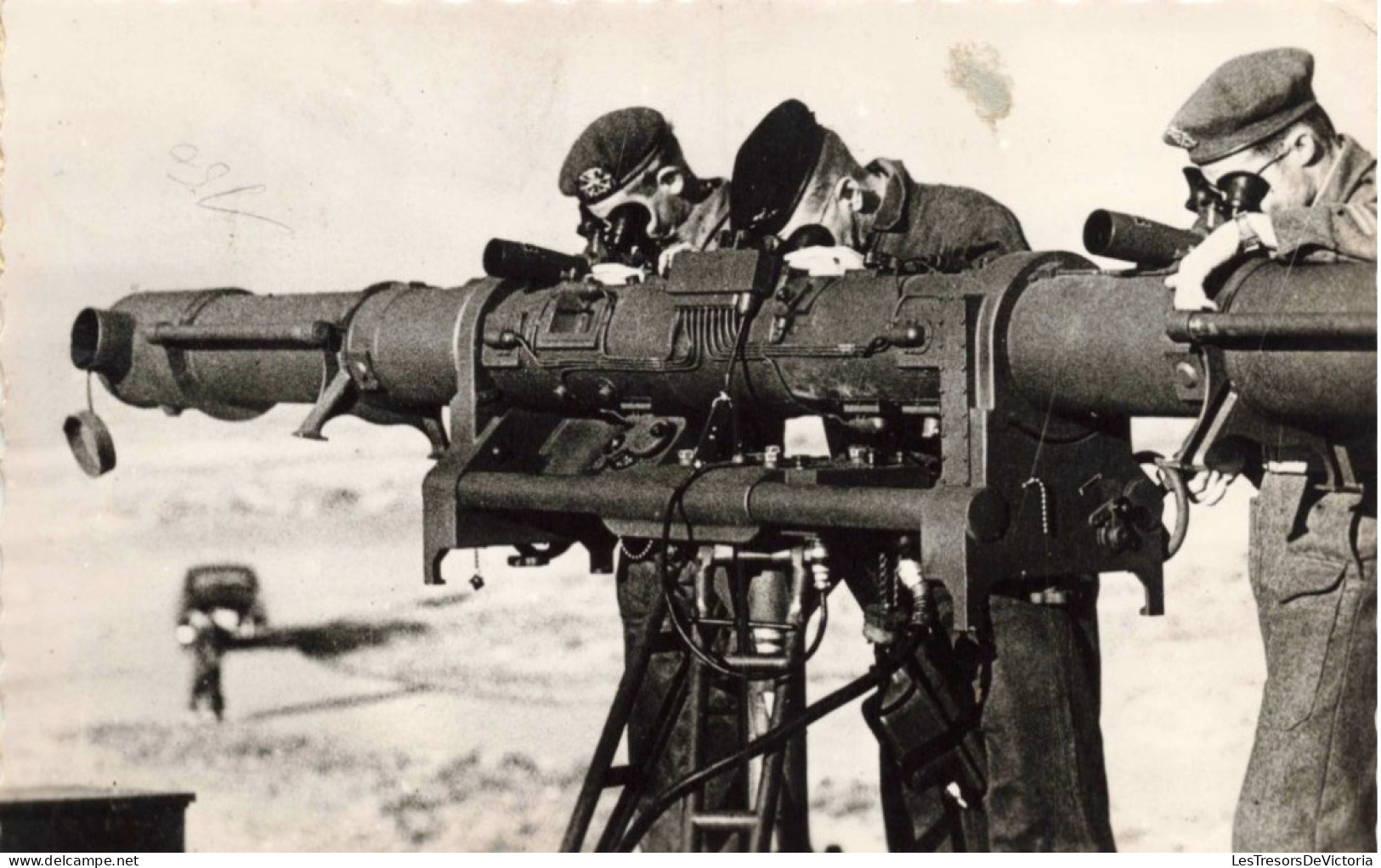 MILITARIA -  Armée Belge - Télémètre Géant - Carte Postale Ancienne - Otras Guerras