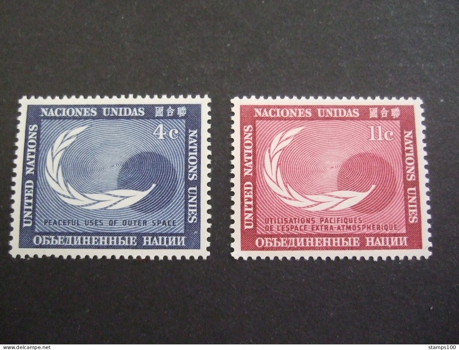 UNITED NATIONS. NY.  1962.  108/109   MNH**. (S03-TVN) - Unused Stamps