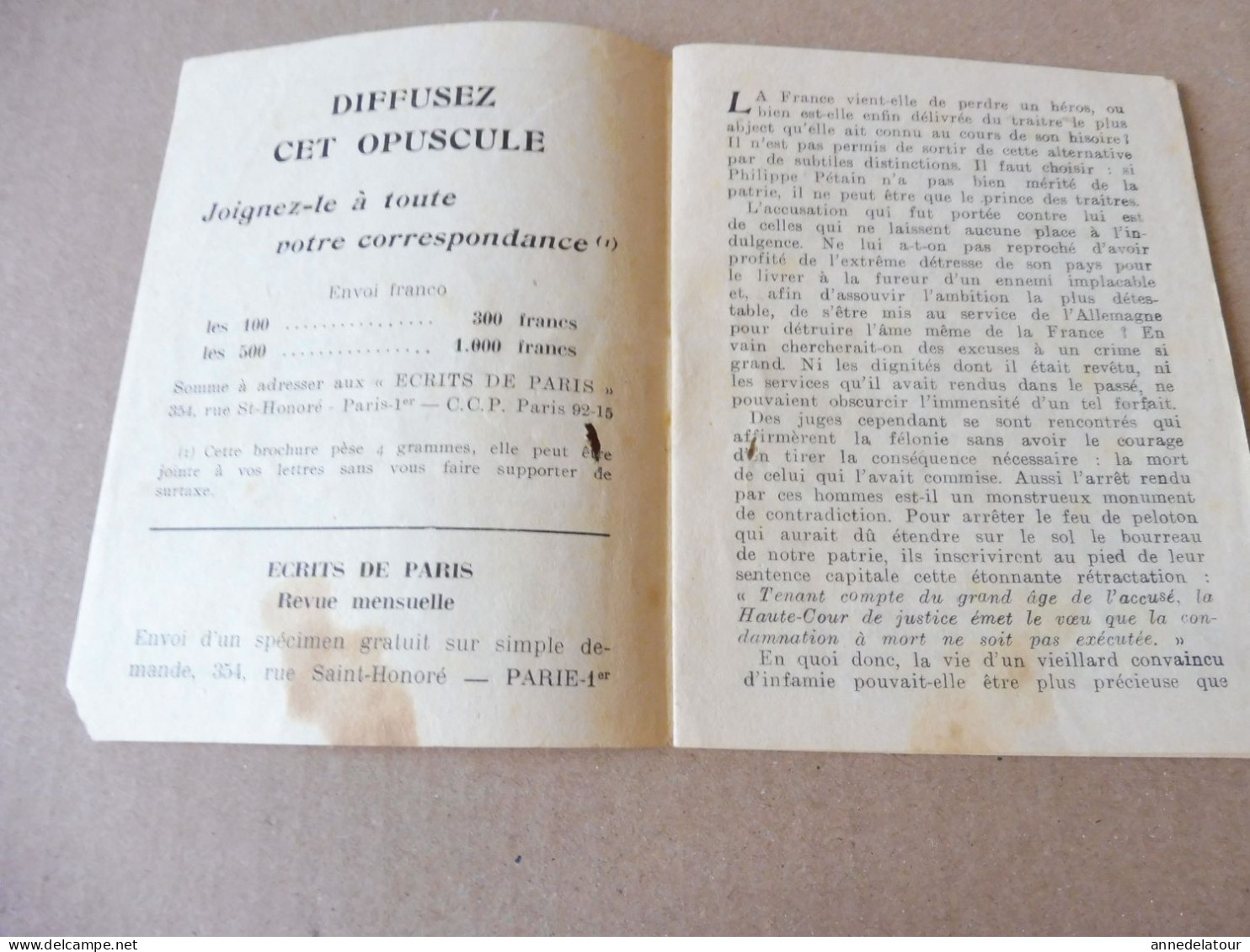 LE CULTE D'UN HÉROS , par Michel Dacier  (en hommage au Maréchal Pétain dont l'ingénieuse stratégie nous a fait gagner)