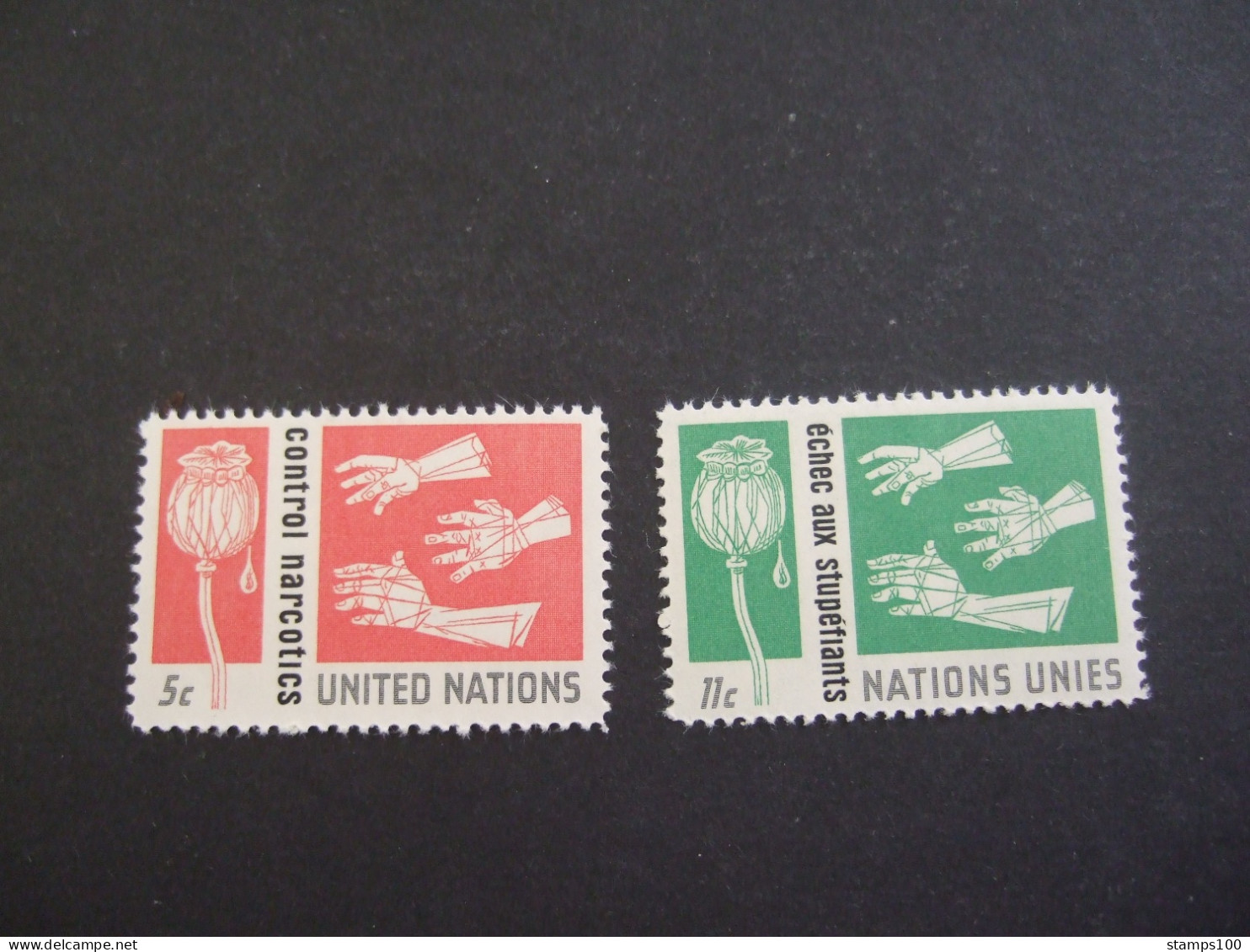 UNITED NATIONS. NY.  1964.  127/28   MNH**. (S04-TVN) - Neufs