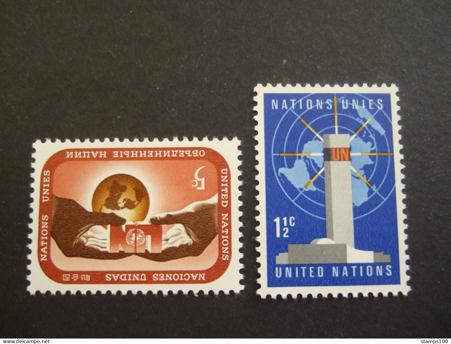 UNITED NATIONS. NY.  1967.  159/60   MNH**. (S05-TVN) - Unused Stamps