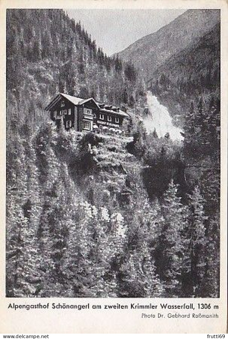 AK 153735 AUSTRIA - Alpengasthof Schönangerl Am Zweiten Krimmler Wasserfall - Krimml