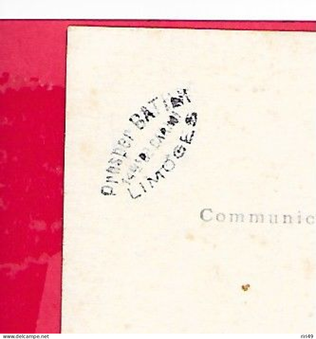 Cpa, Carte Photo,  Régiment 63e, Limoges 87, Photographe Prosper Batini, Bd Carnot, Voir Scannes, Dos Vierge - Regiments