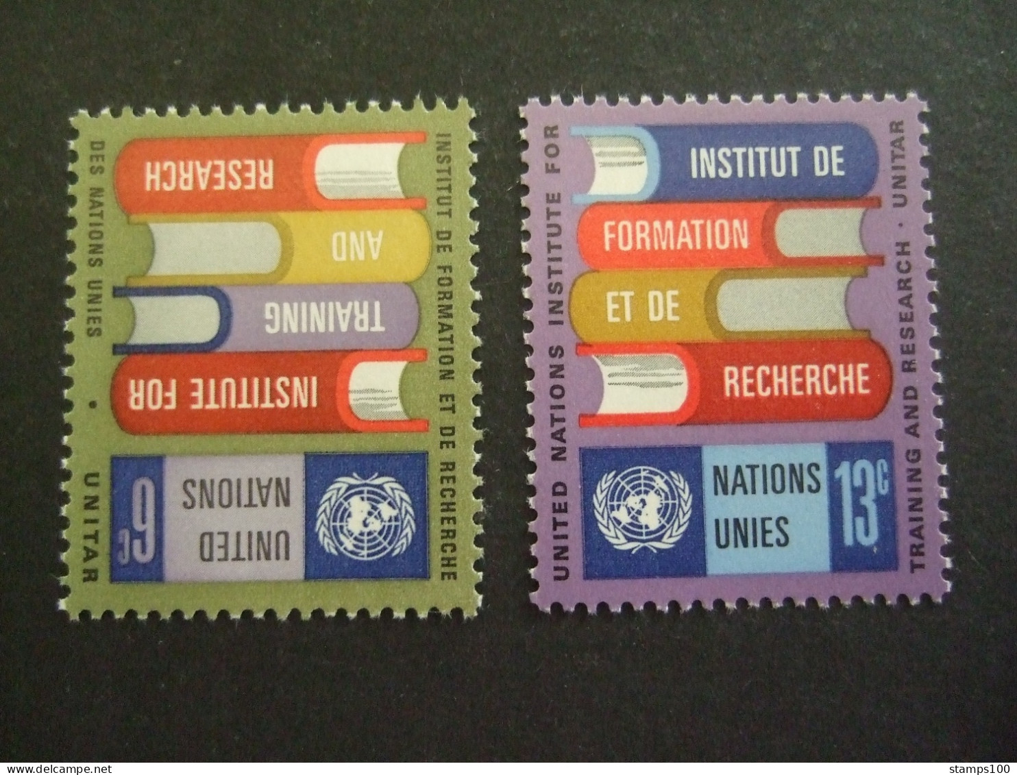 UNITED NATIONS 1969. 186/87.   MNH ** (S06-TVN) - Neufs