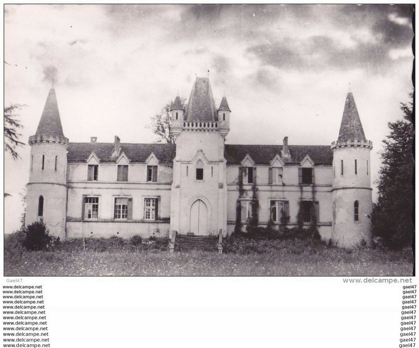 Cpsm Réf-JP-W-102 ( Dép-47 à TOURNON  D'AGENAIS  )  Le Château  Foulou - Tournon D'Agenais