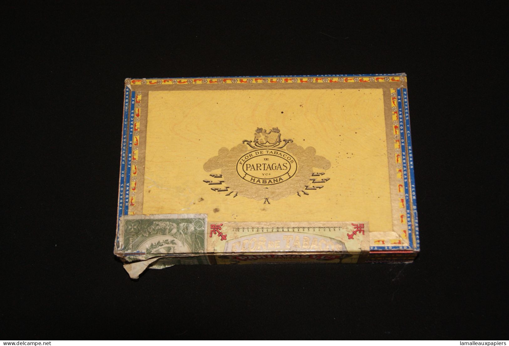 Cigares PARTAGA (habana) 1967 - Cajas Para Tabaco (vacios)