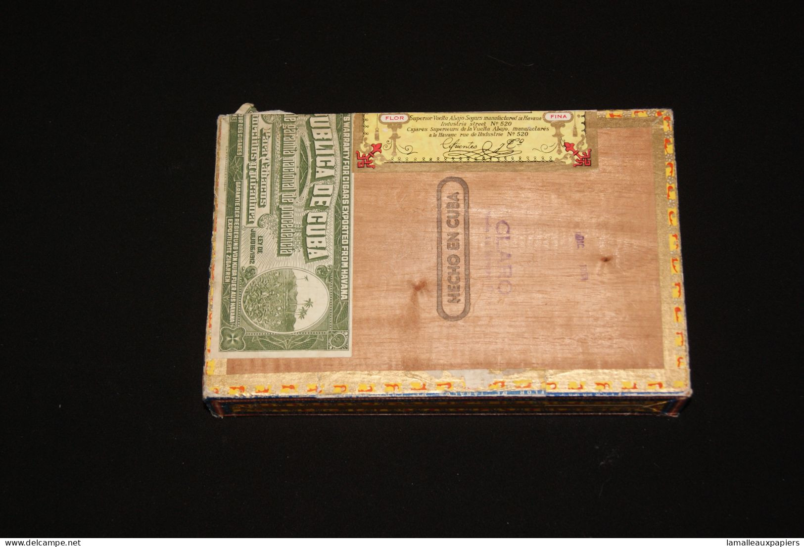 Cigares PARTAGA (habana) 1967 - Empty Tobacco Boxes