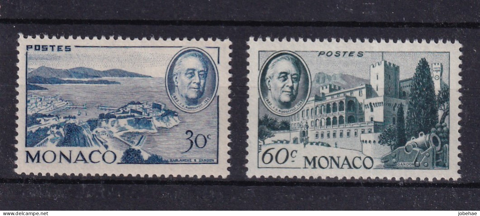 Monaco YT*+° 295-300 - Usati