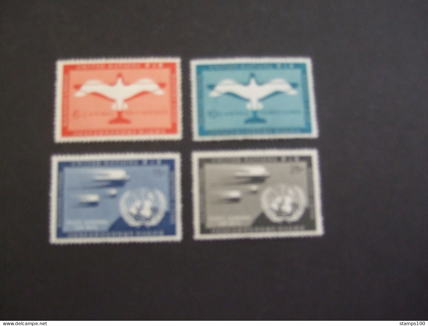 UNITED NATIONS 1951/57. LP / AM   1/4.   MNH ** (S08-TVN) - Luchtpost