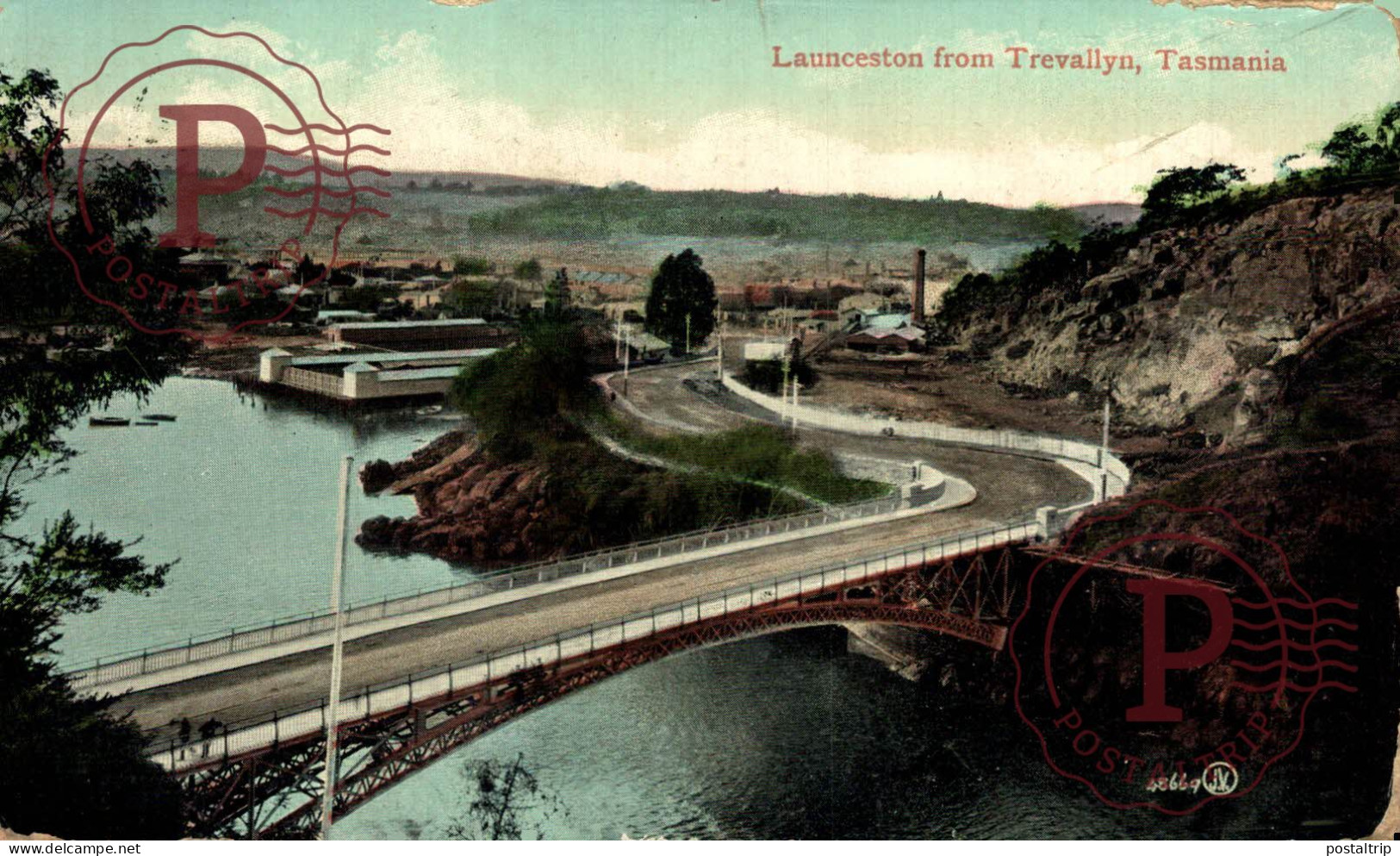 AUSTRALIA. TASMANIA. LAUNCESTON FROM TREVALLYN - Lauceston