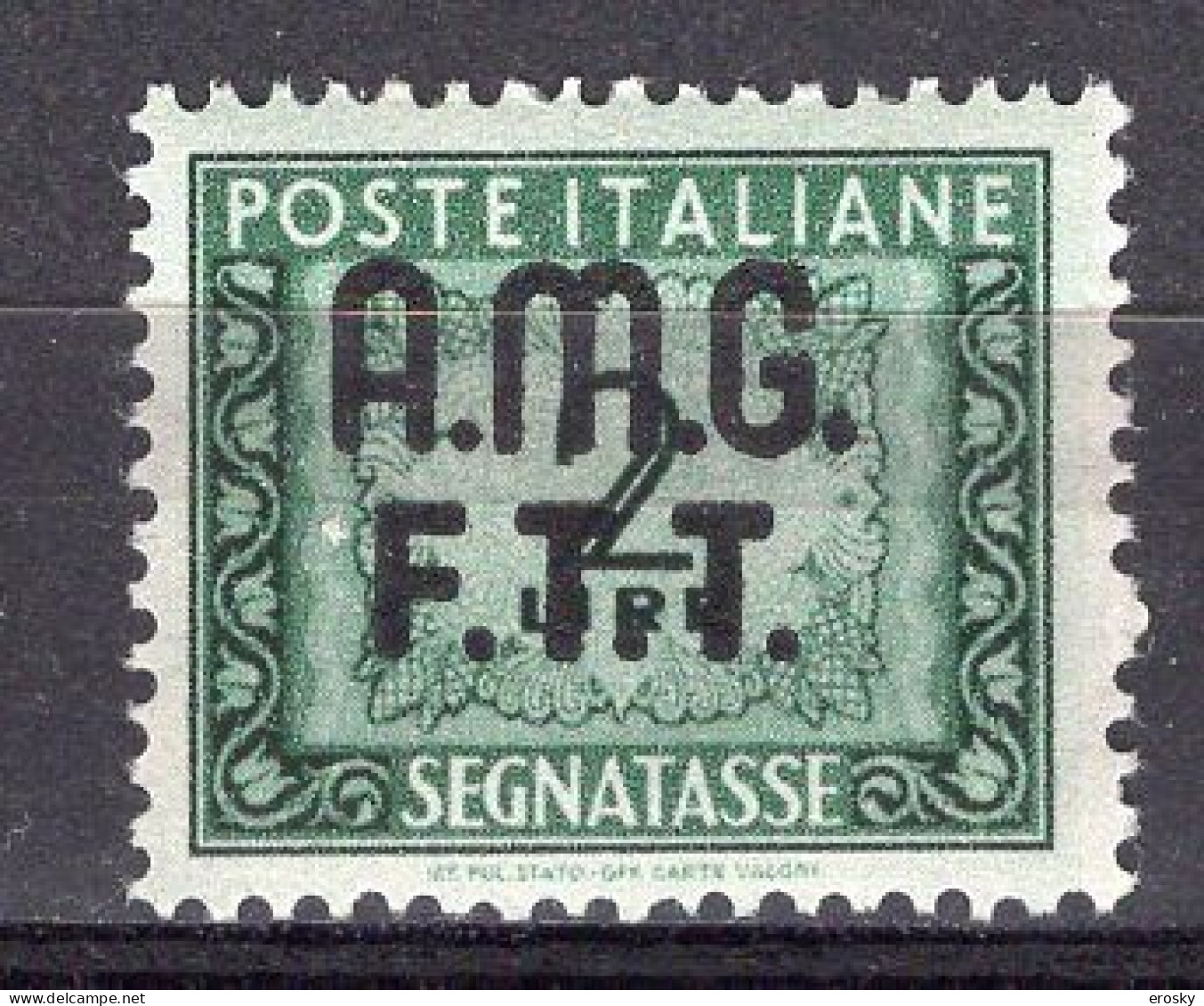 Z6925 - TRIESTE AMG-FTT TASSE SASSONE N°6 ** - Postage Due