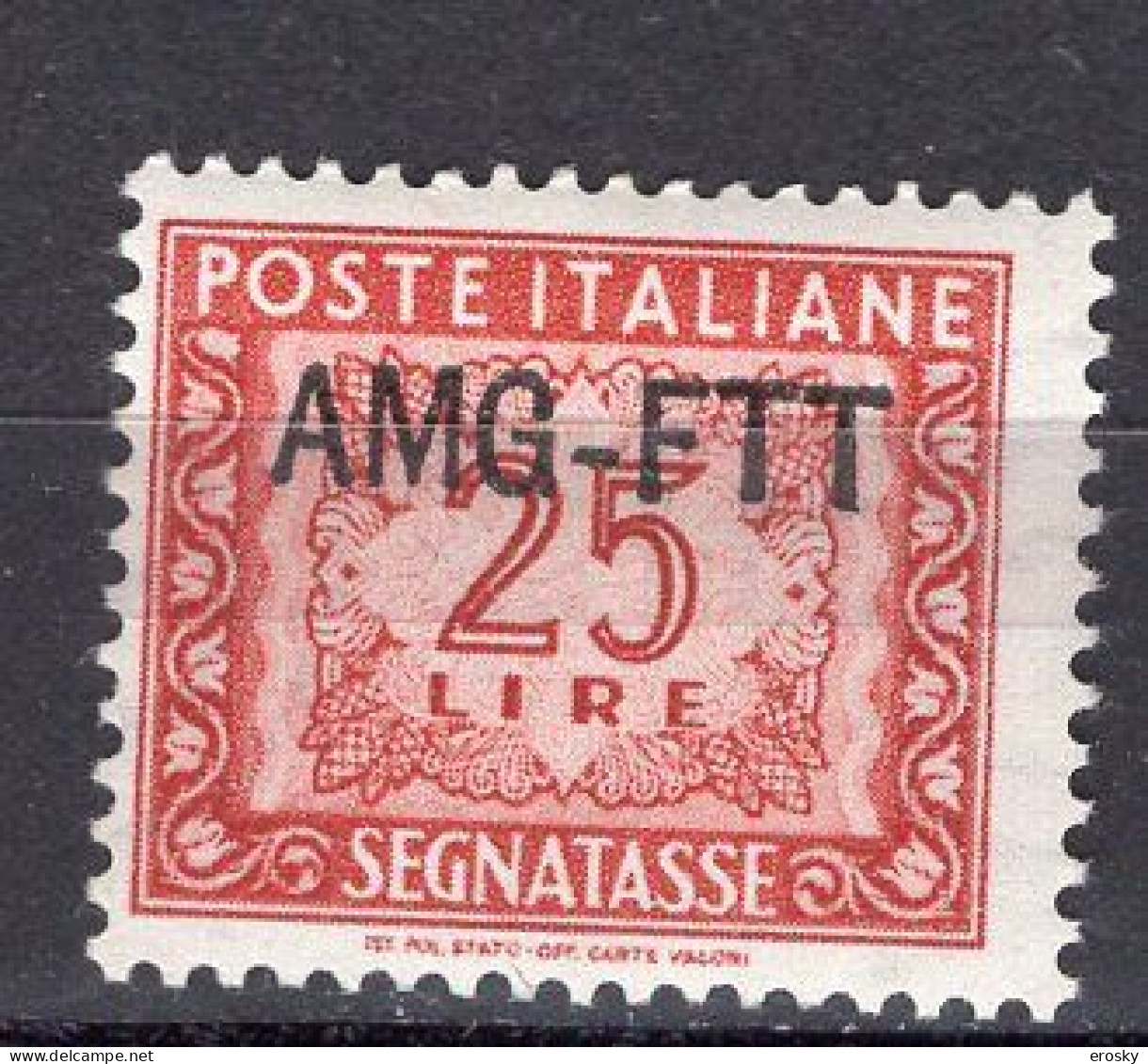 Z6935 - TRIESTE AMG-FTT TASSE SASSONE N°25 ** - Postage Due