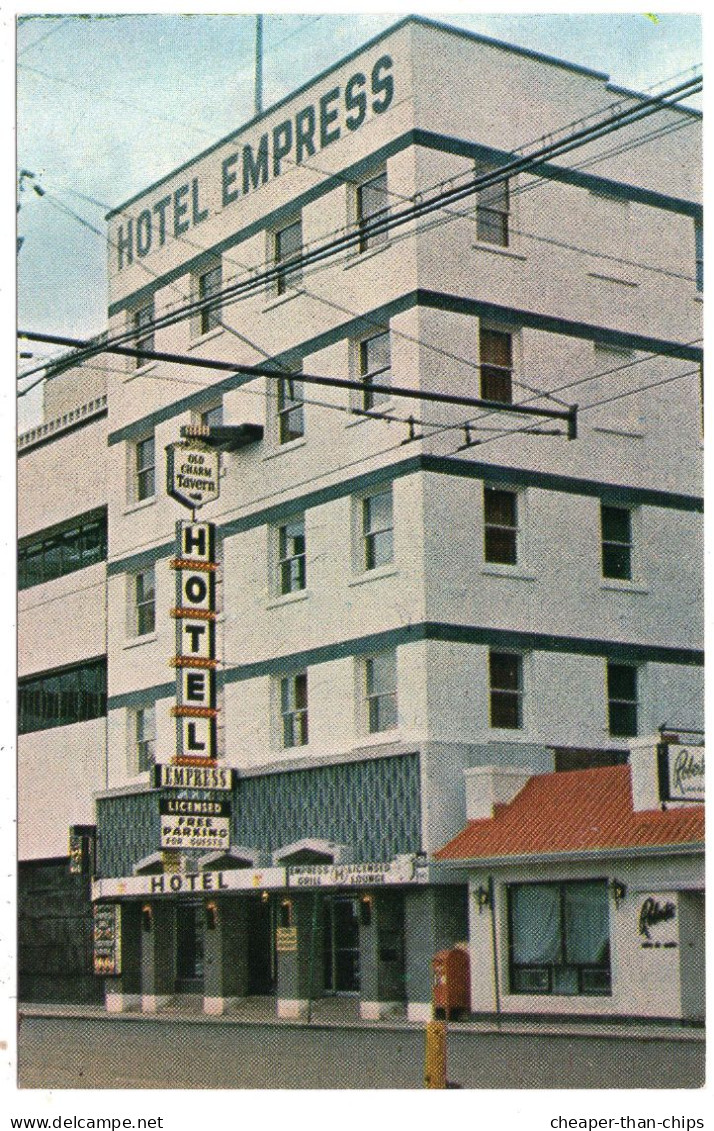 CALGARY - Hotel Empress - Traveltime C-1674 - Calgary
