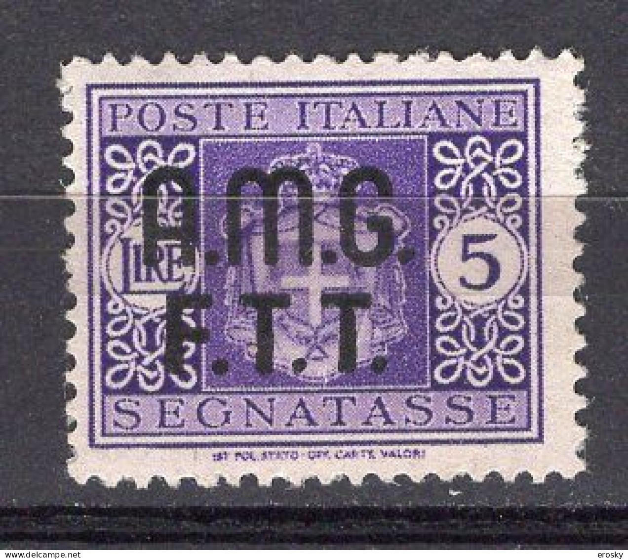 Z6942 - TRIESTE AMG-FTT TASSE SASSONE N°2 * - Postage Due