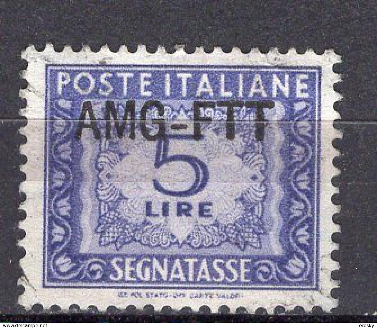 Z6945 - TRIESTE AMG-FTT TASSE SASSONE N°19 - Postage Due