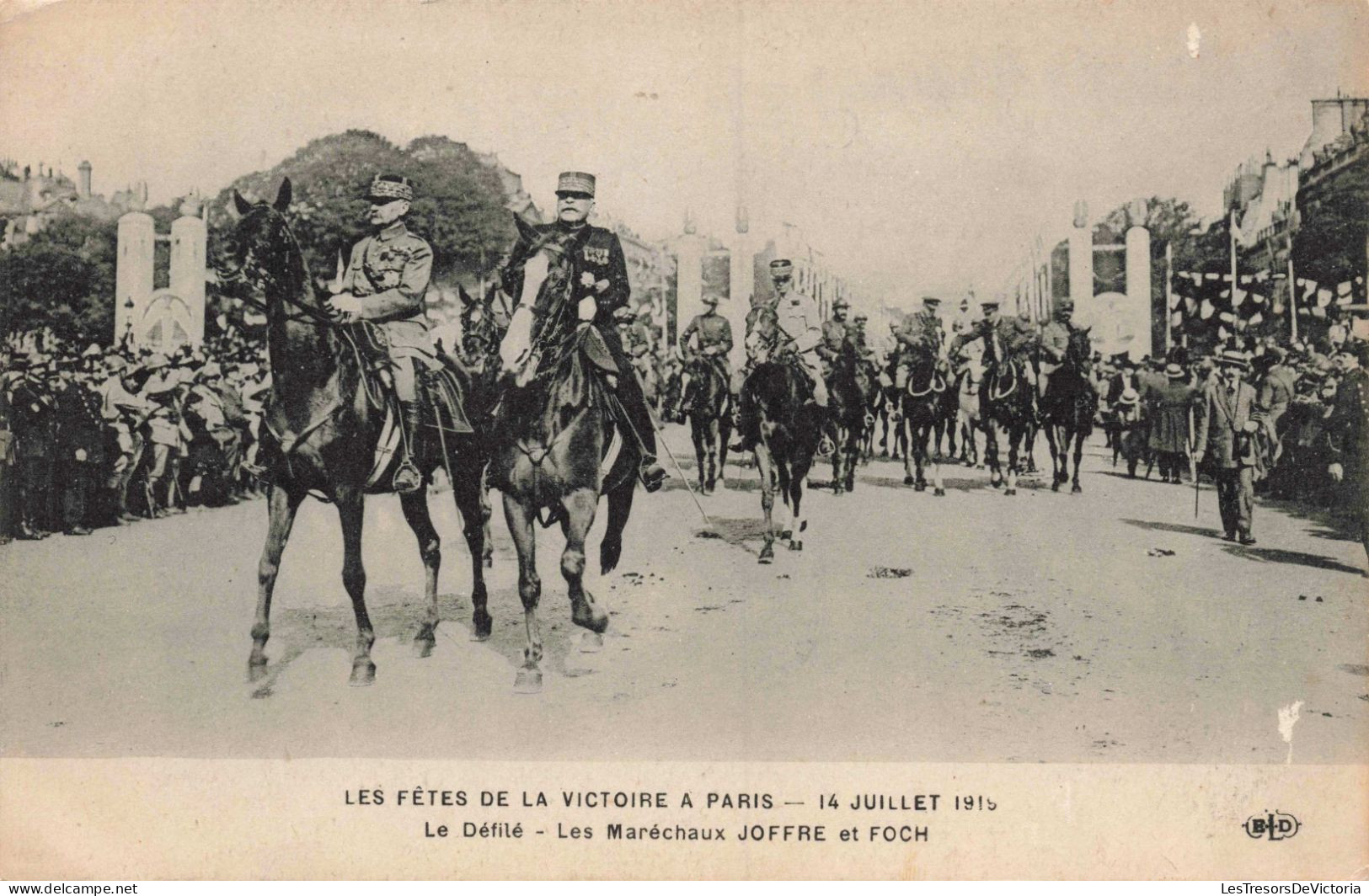 MILITARIA - Les Fêtes De La Victoire à Paris - 14 Juillet 1919 - Le Défilé - Carte Postale Ancienne - Guerre 1914-18