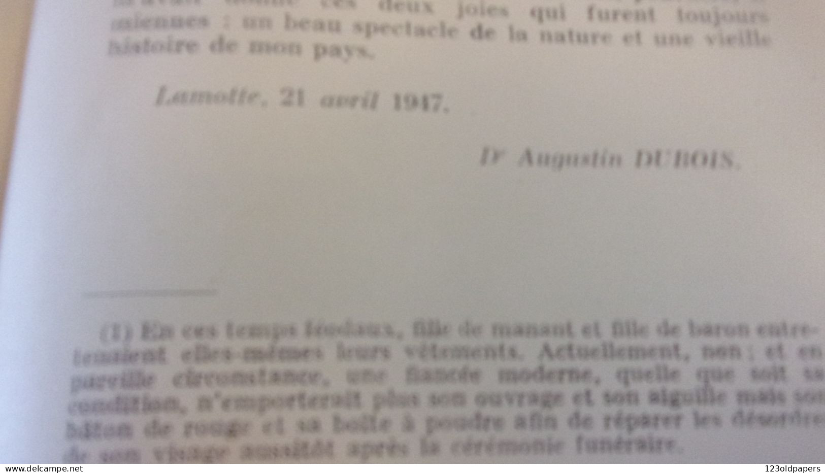 BERRY SOLOGNE 1947 DOCUMENTS ET SOUVENIRS DE LA VIEILLE SOLOGNE A DUBOIS BRINON SAULDRE SOUESMES SEIGNEURERIE - Centre - Val De Loire