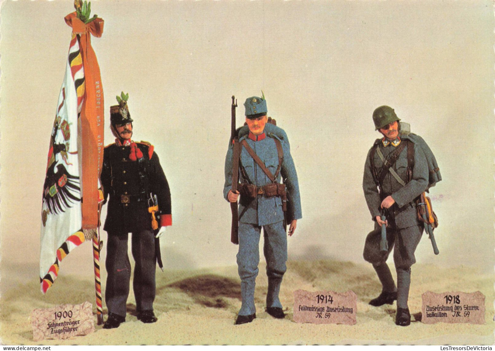 MILITARIA - 1900 - 1914 - Uniforme De L'armée Belge - Carte Postale Ancienne - Uniformen