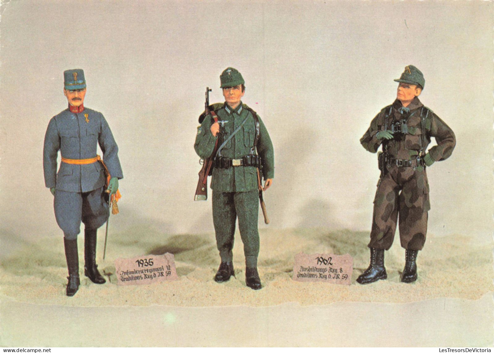 MILITARIA - Maria Theresia - Josef II " Füselier" - Erzherzog Carl Offizier - Leopold II  - Carte Postale Ancienne - Uniforms