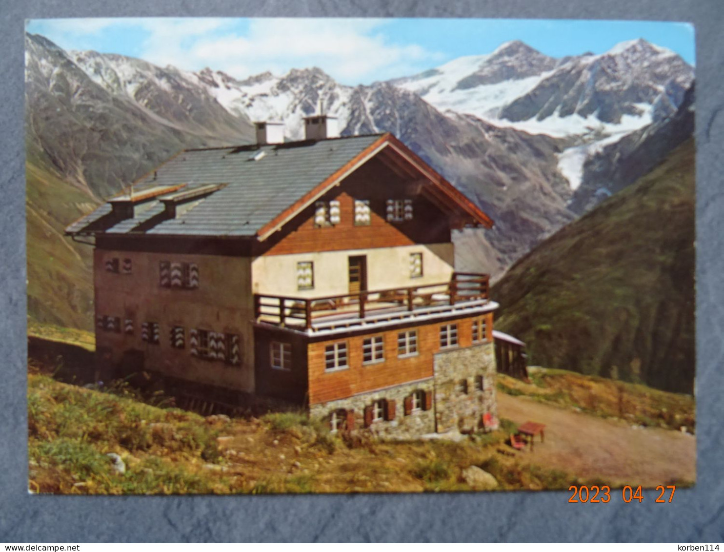 RIFFLSEEHUTTE   IM  PITZTAL - Pitztal