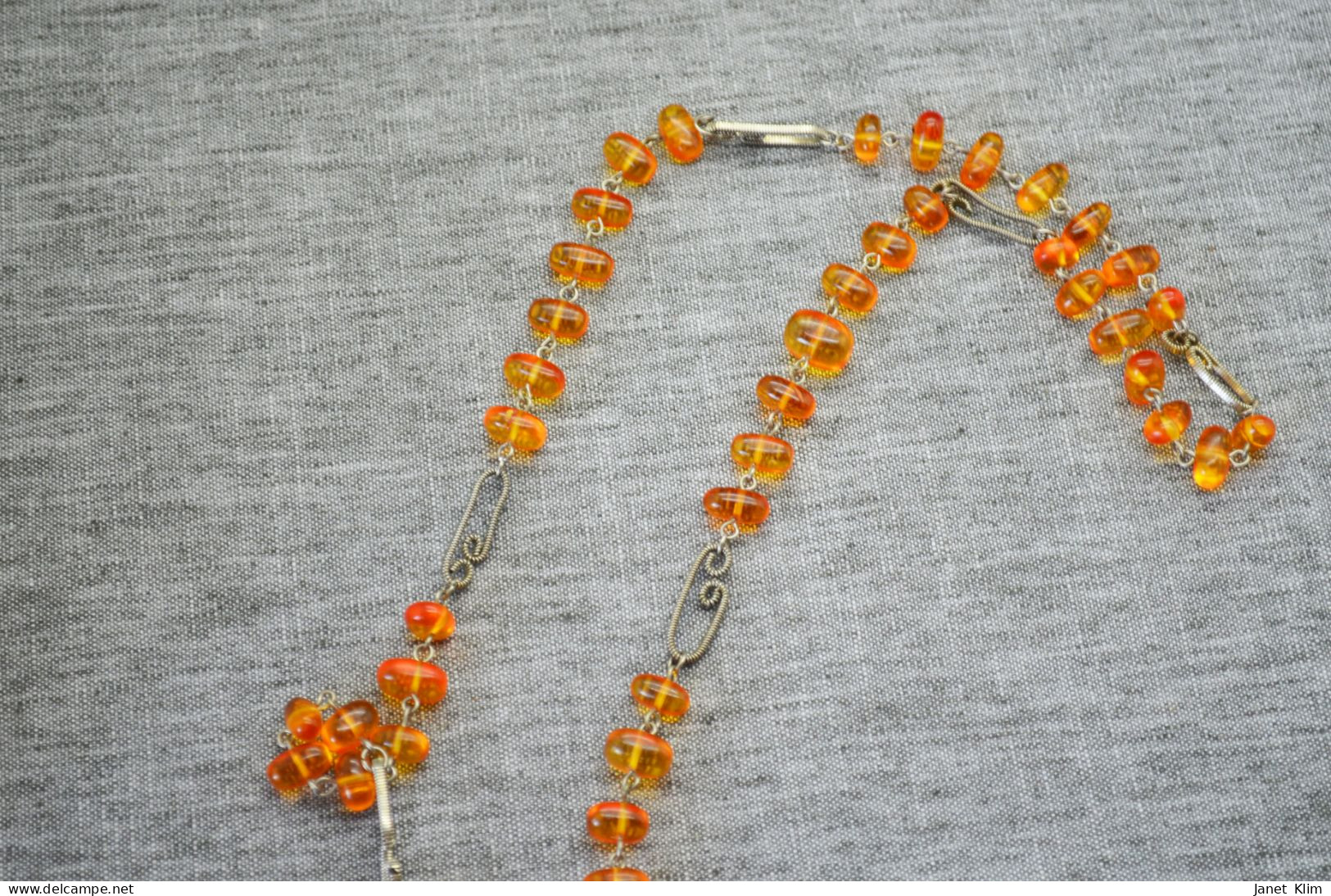 Beautiful Vintage Beads From Amber 58 Gr 136 Sm - Colliers/Chaînes