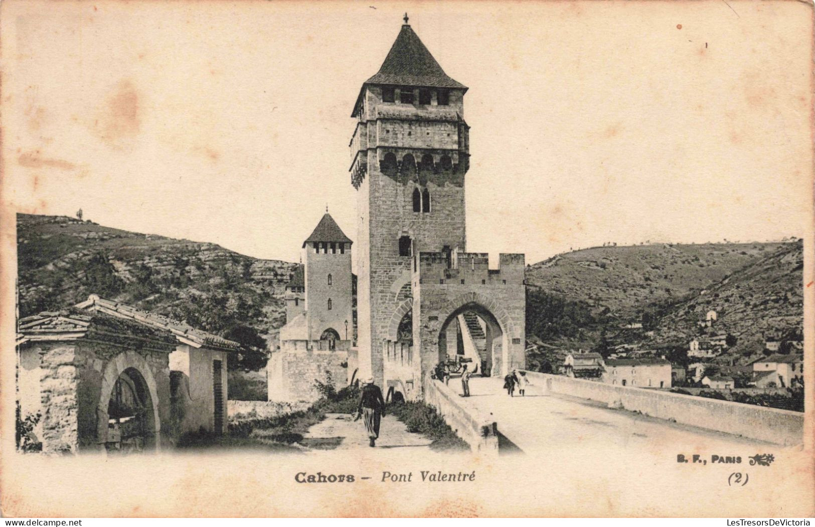 FRANCE - Cahors - Pont Valentré - Monument Moyen Âge - Carte Postale Ancienne - Cahors