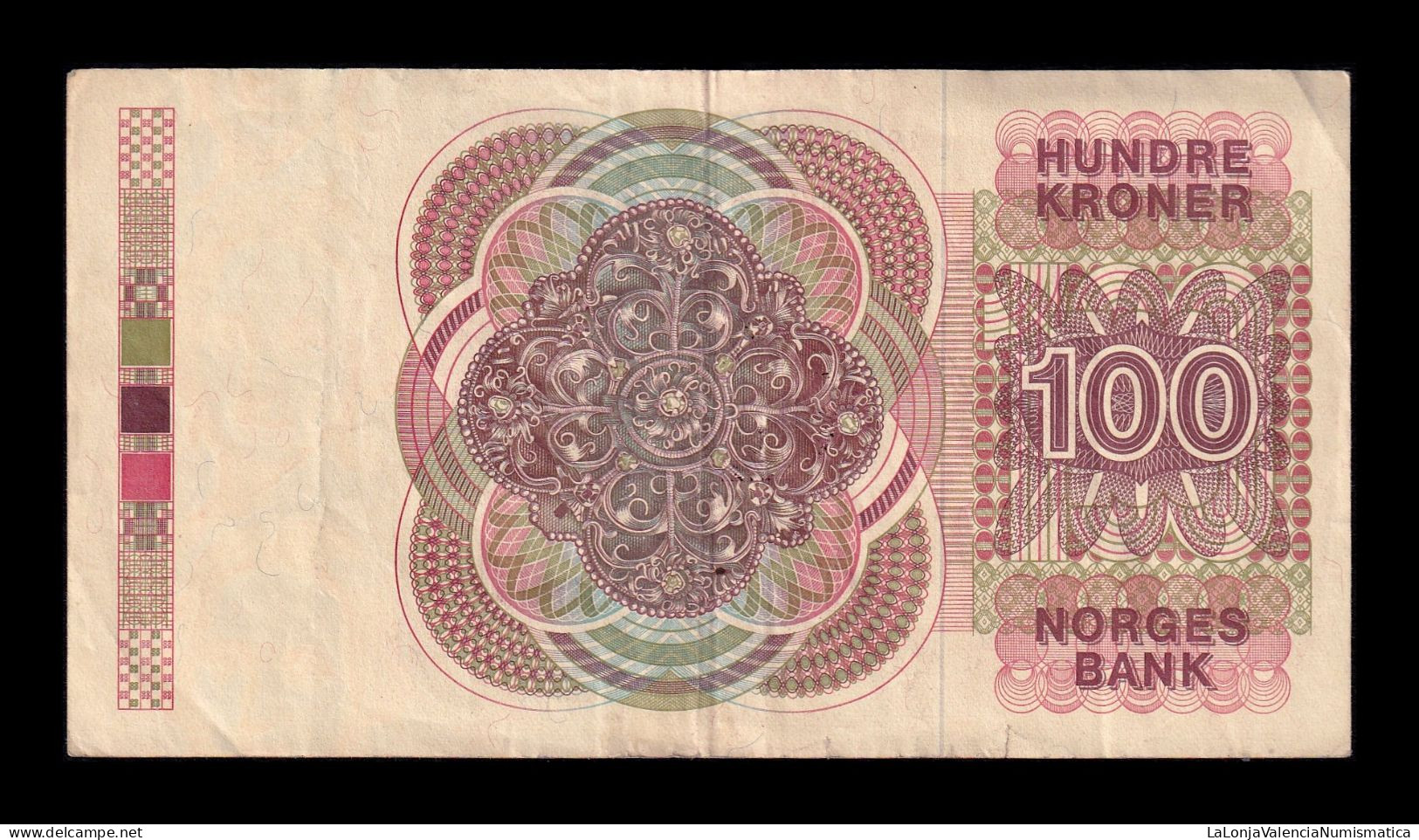 Noruega Norway 100 Kroner 1979 Pick 41b Mbc Vf - Norwegen