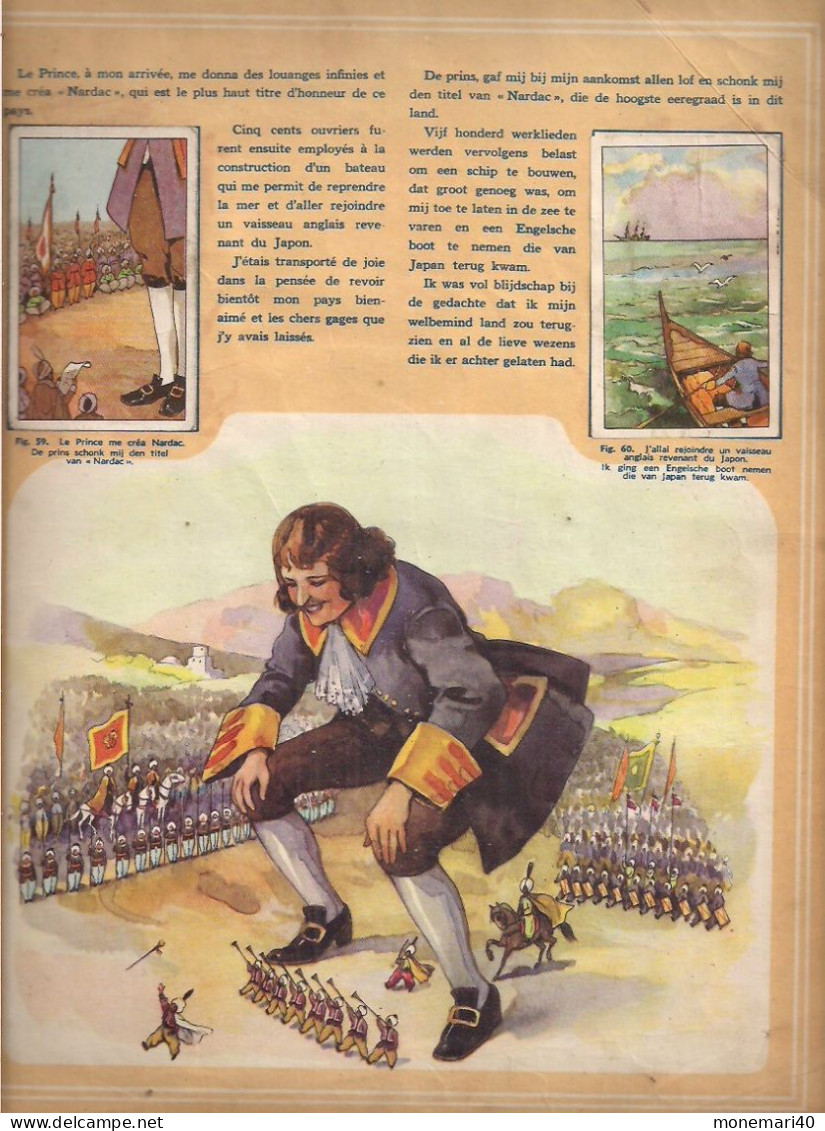 GULLIVER à LILLIPUT - BIBLIOTHÈQUE DU CHOCOLAT AIGLON - 2e ALBUM.