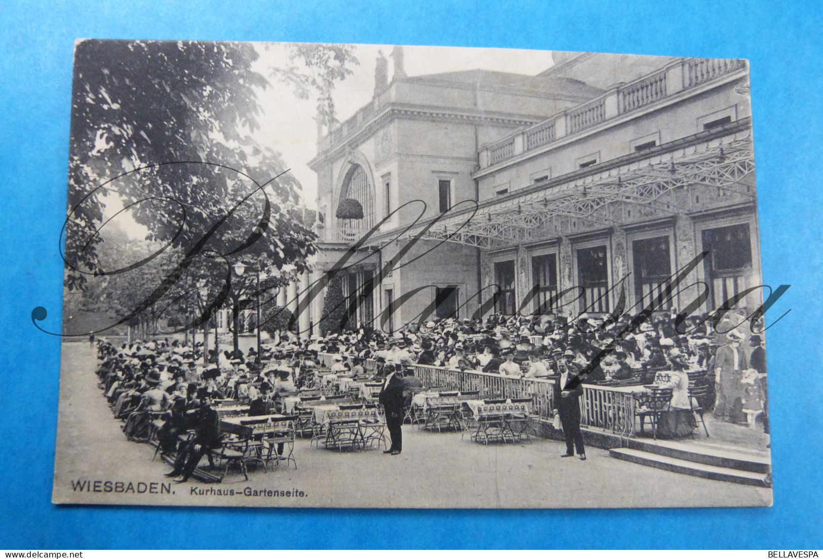 Wiesbaden Kurhaus Gartenseite  Hessen Wiesbaden - Cafés