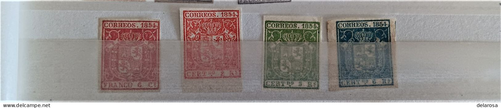 Serie 24 Al 27 .,sin Dentar Completa. - Unused Stamps