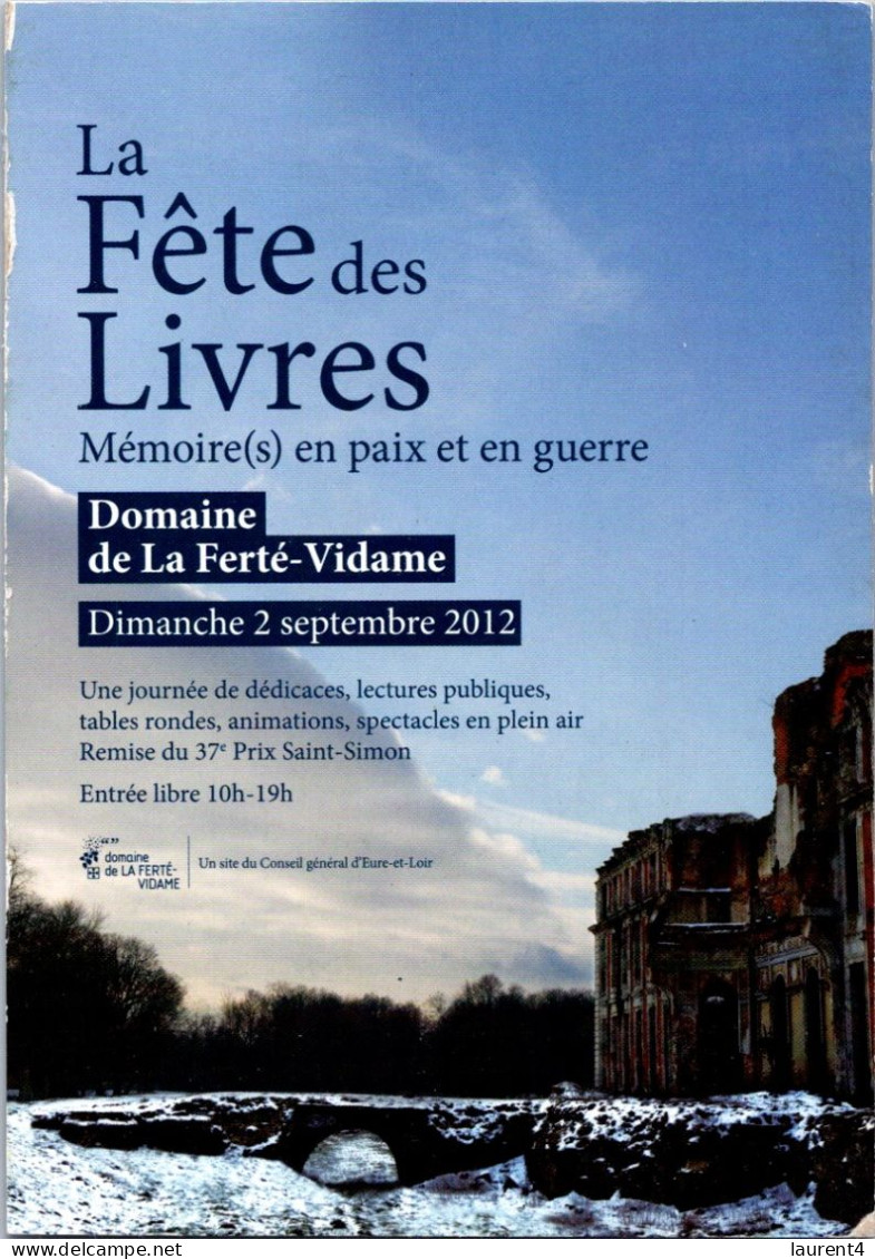 16-8-2023 (2 T 40) France - Fête Des Livres (Book Festival) - Bibliothèques