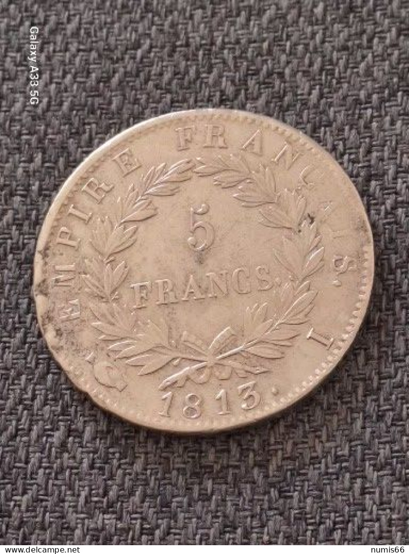 5 FRANCS 1813 I - 5 Francs