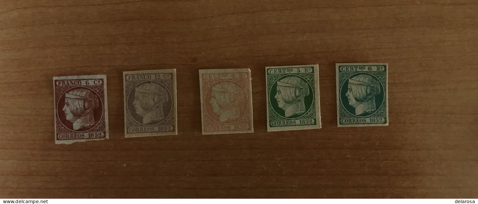 Serie 12 Al 16 .,sin Dentar Completa. - Unused Stamps