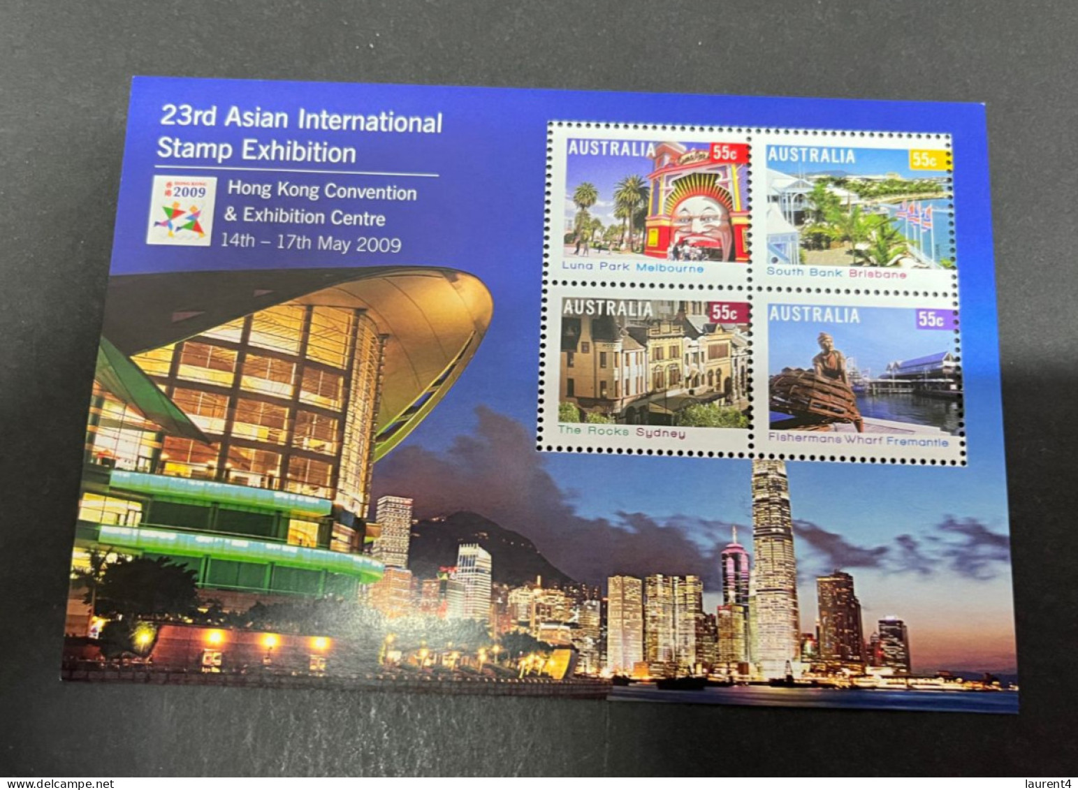 16-8-2023 (stamp) Australia Mini-sheet - Special Mini-sheet - Asian Stamp Expo - Blocks & Sheetlets