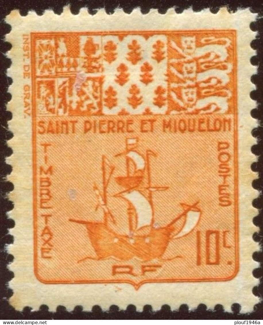 Pays : 422 (Saint-Pierre & Miquelon : Col. Franç.)  Yvert Et Tellier N° :Tx  67 (*) - Portomarken