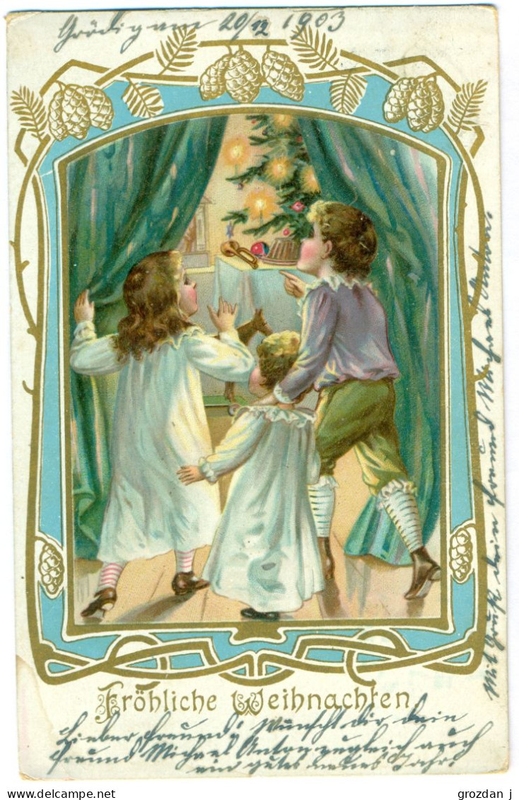 Lot No 16, 22 Old Cards, Mostly New Year's And Christmas Postcards From Germany And Austria, FREE REGISTERED SHIPPING - Collections & Lots