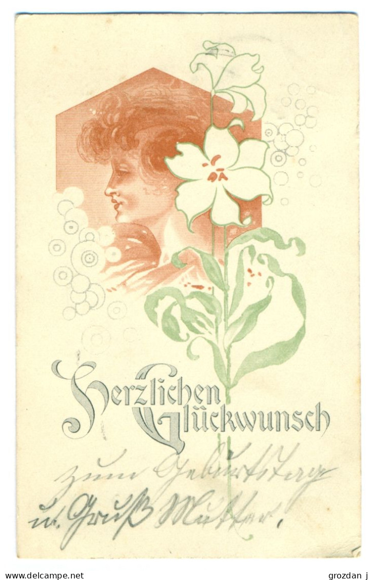 Lot No 16, 22 old cards, mostly New Year's and Christmas postcards from Germany and Austria, FREE REGISTERED SHIPPING