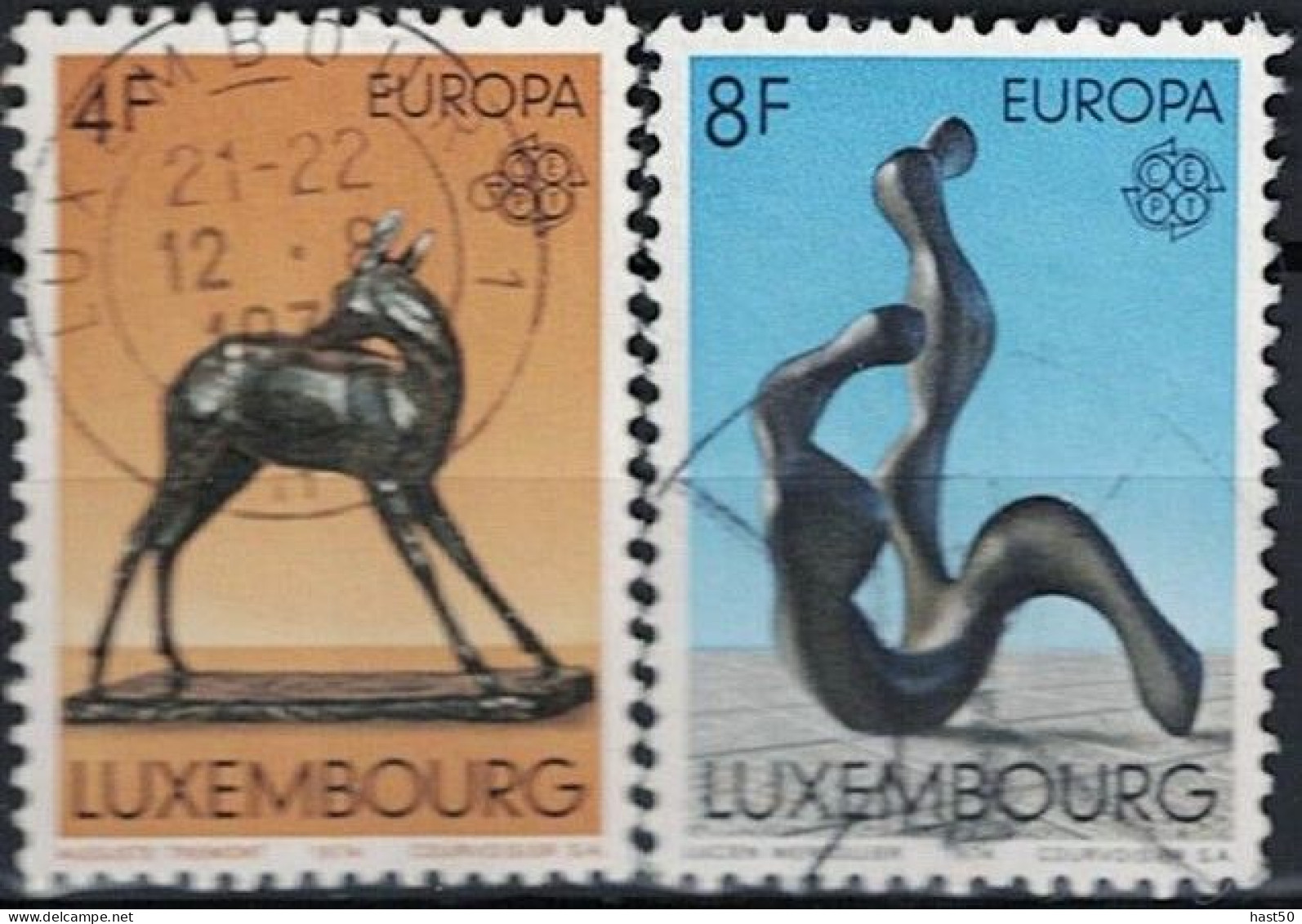 Luxemburg Luxembourg - Europa (MiNr: 882/3) 1974 - Gest Used Obl - 1974