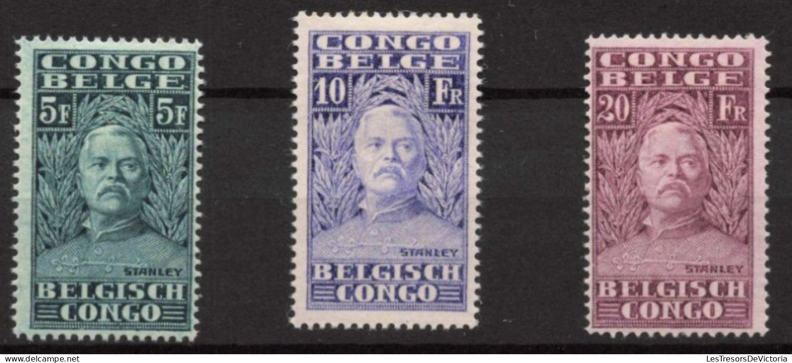 Congo Belge1928 - COB 135/49 * - Cote 50 - Explorateur Henri Norton Stanley - Nuevos