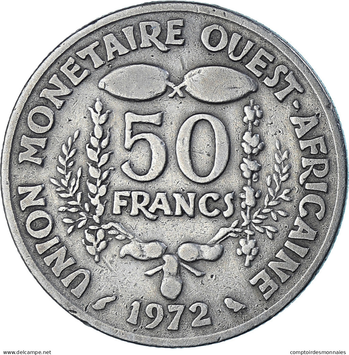 Monnaie, Communauté économique Des États De L'Afrique De L'Ouest, 50 Francs - Ivory Coast