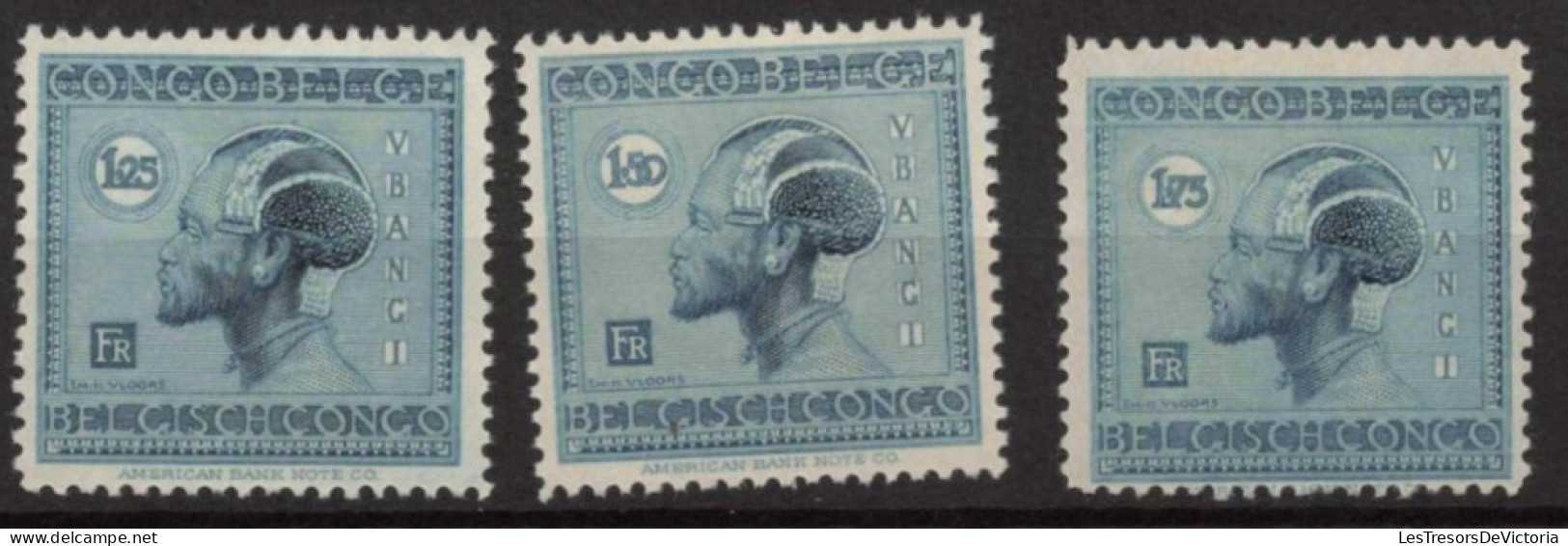 Congo Belge 1923 - COB 106/31 * - Cote 75 - Neufs