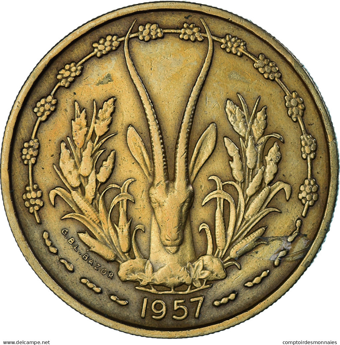 Monnaie, Afrique-Occidentale Française, 25 Francs, 1957, Paris, TTB - Togo