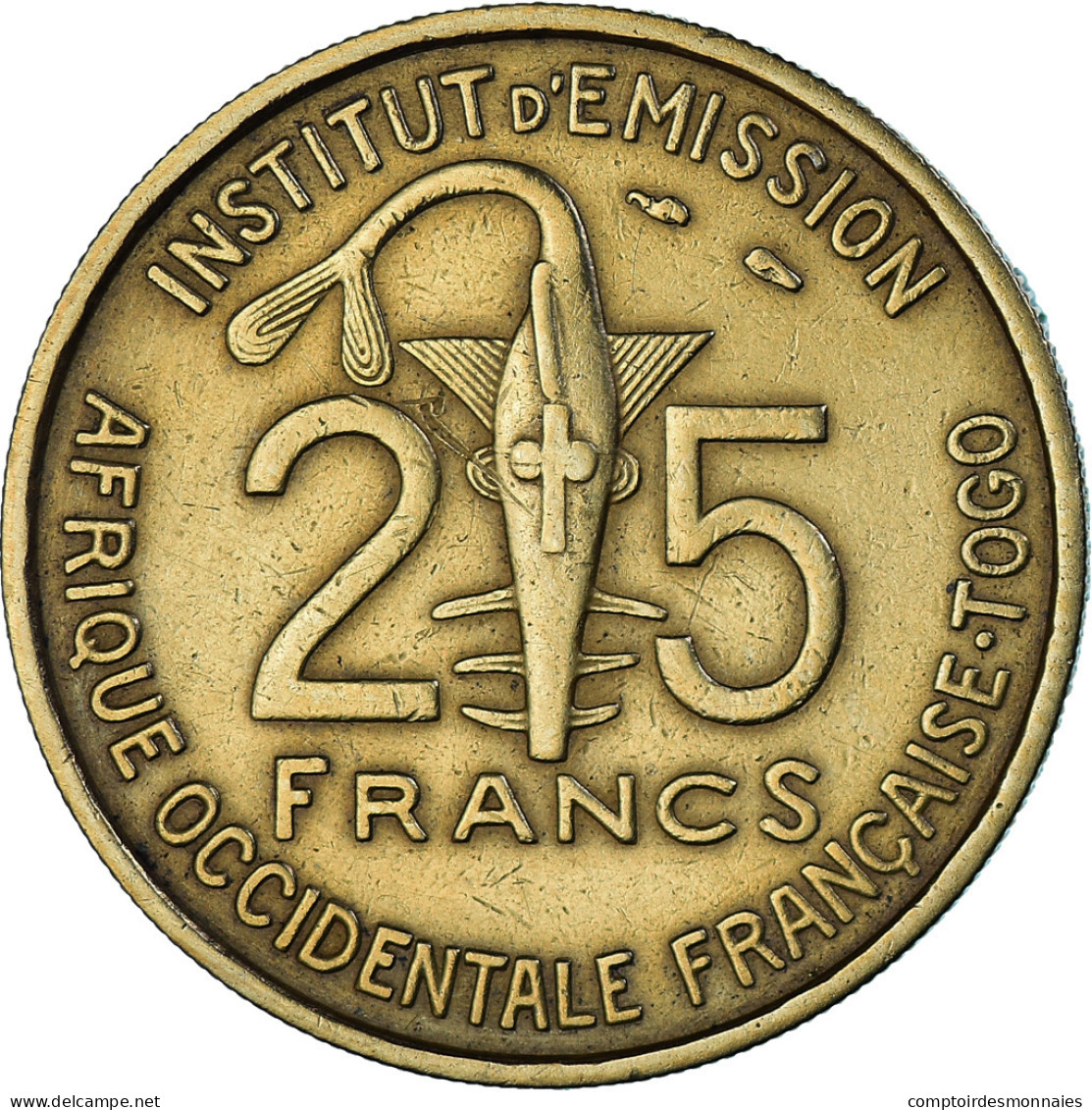 Monnaie, Afrique-Occidentale Française, 25 Francs, 1957, Paris, TTB - Togo