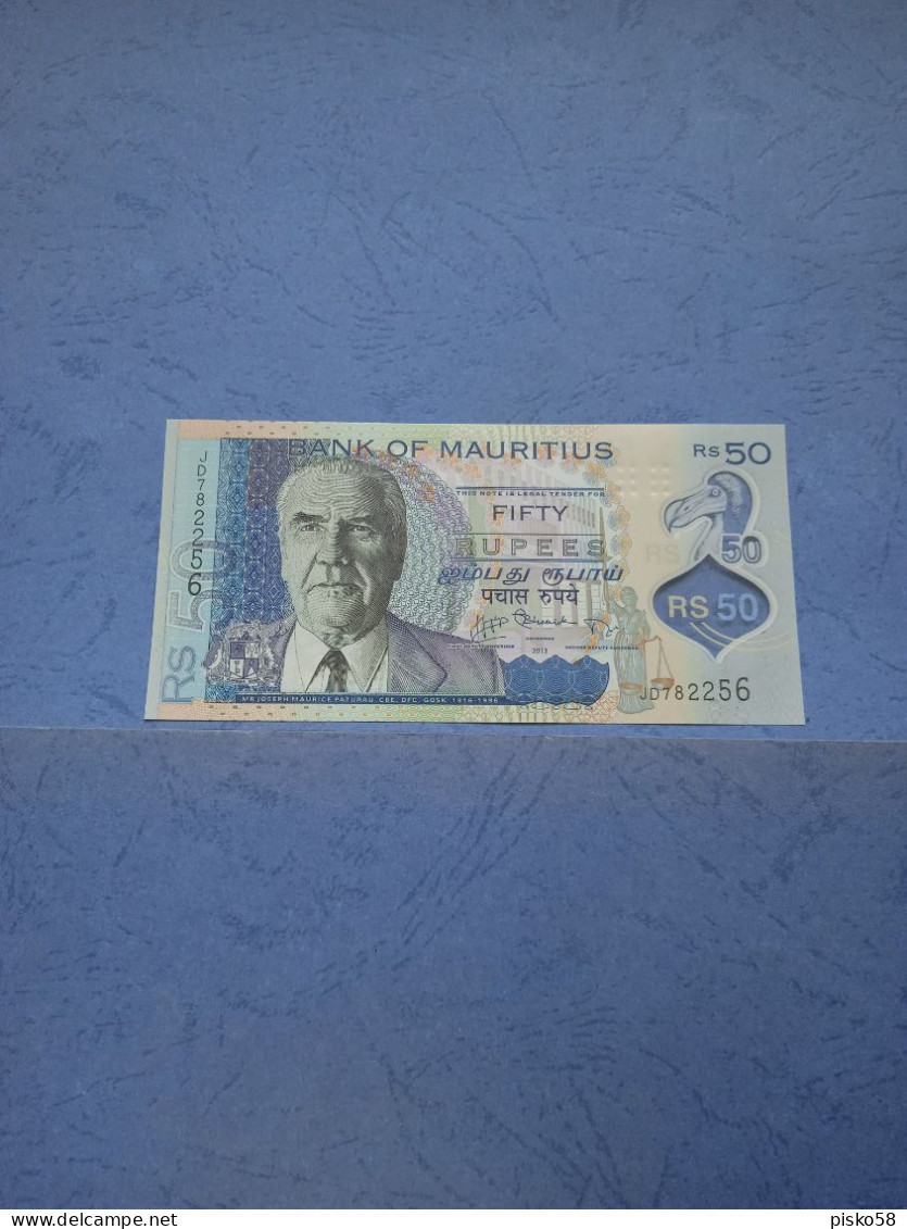 MAURITIUS-P65 50R 2013  UNC - Mauricio